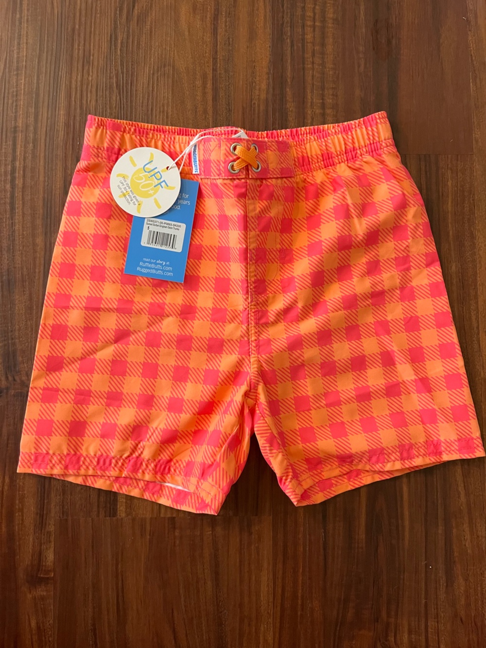 NWT RuggedButts Swim Trunks Size 5
